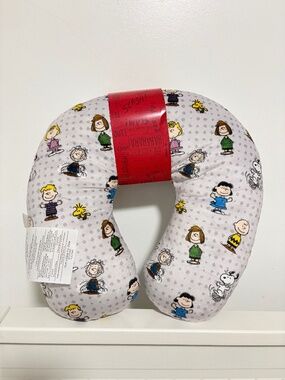 Peanuts Snoopy and Woodstock Travel Neck Pillow NWT